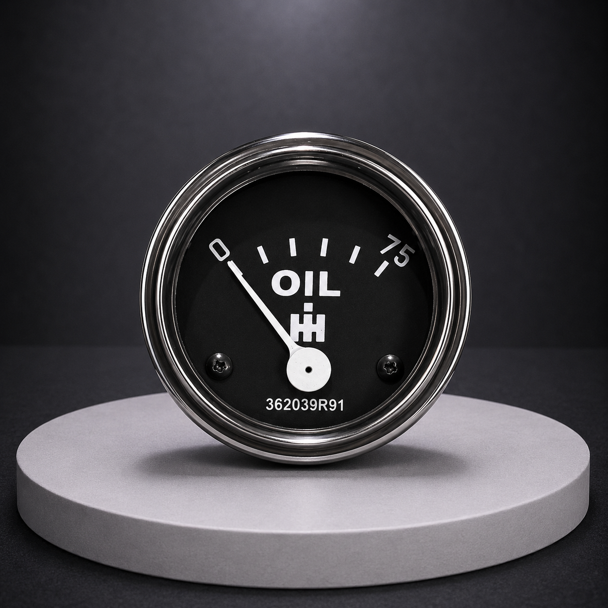 I H Tractor Oil Pressure Gauge